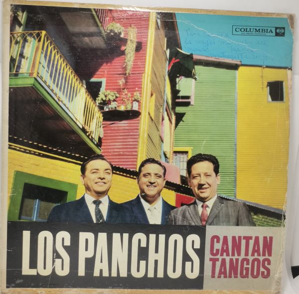 Carátula vinilo Los Panchos Cantan Tangos